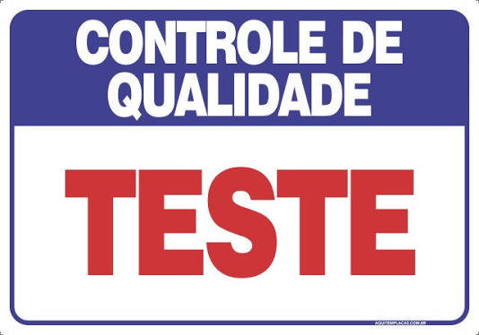 Novidade de Teste